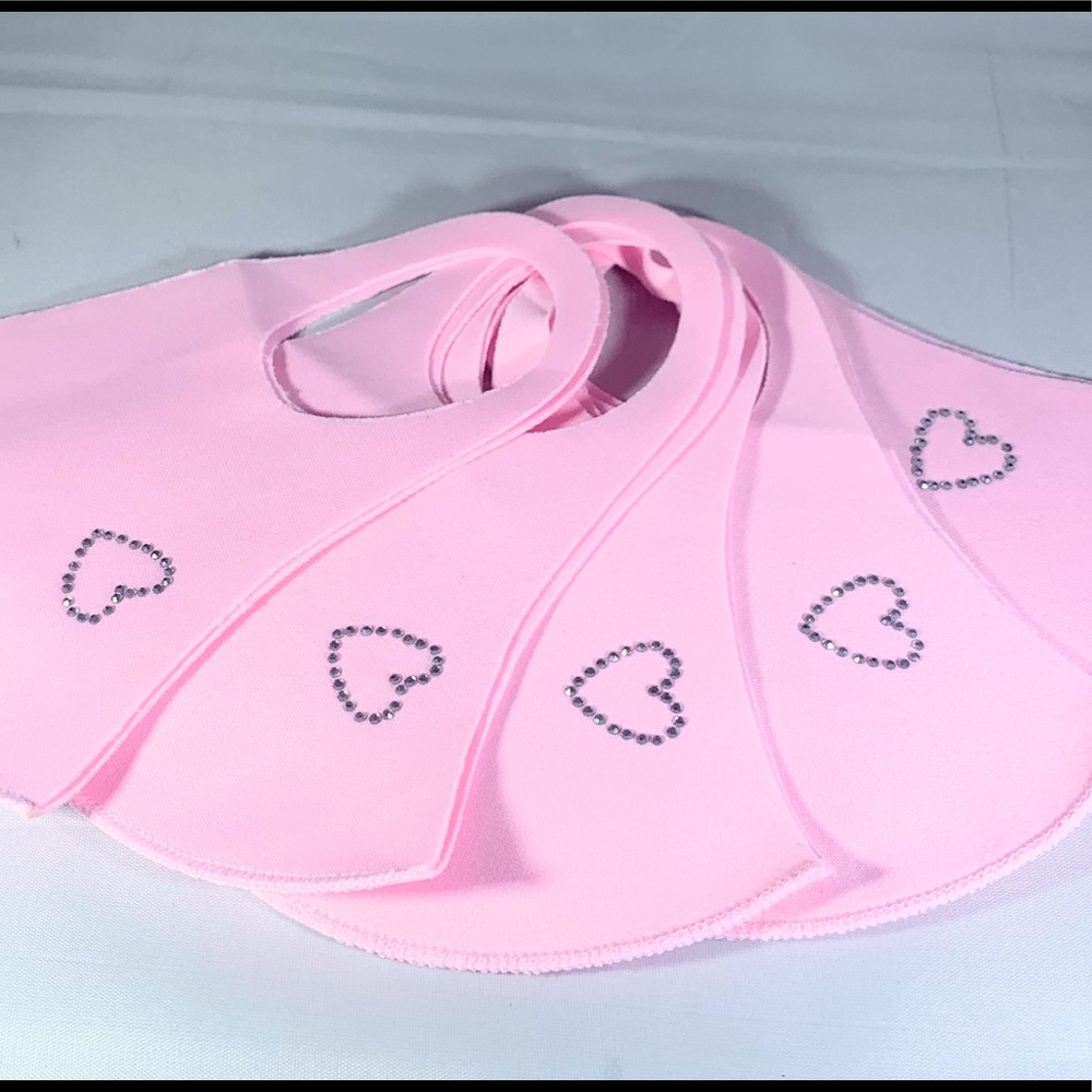 Pink face mask